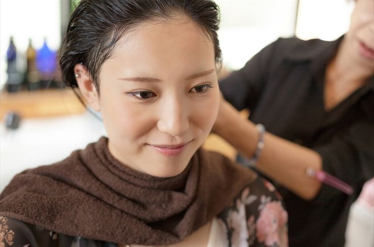 ヘアセットも対応